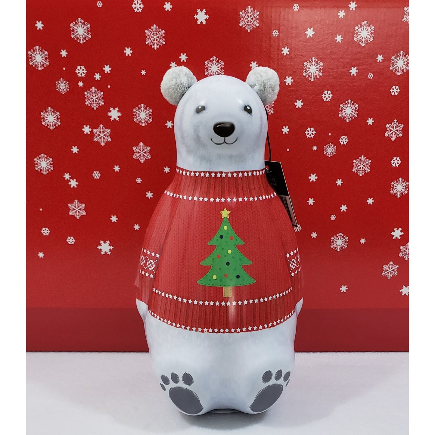The Silver Crane Chocolate Truffles Holiday gift idea 1 Tin-12.3 oz - Polar Bear