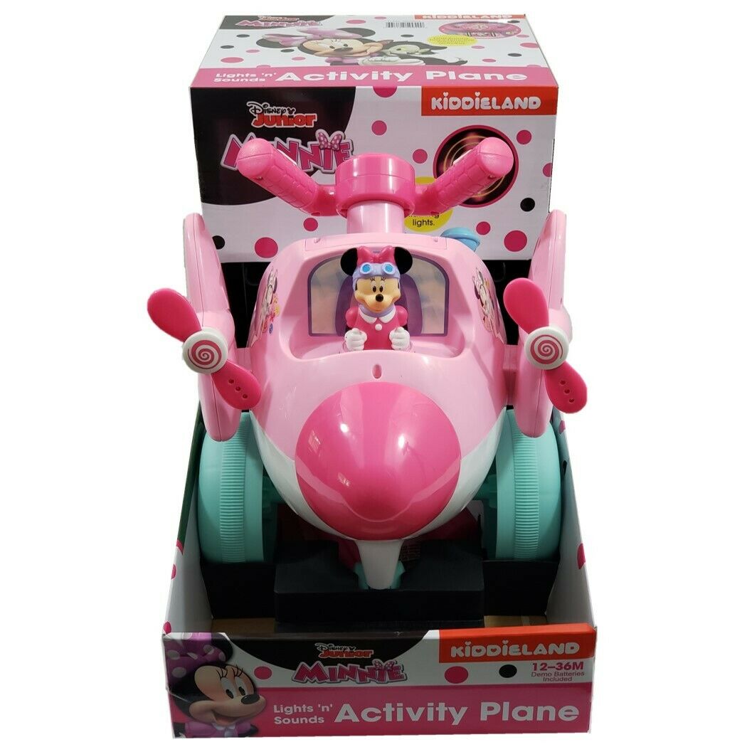 Minnie Mouse Ride On Lights N' Sounds Activity Plane