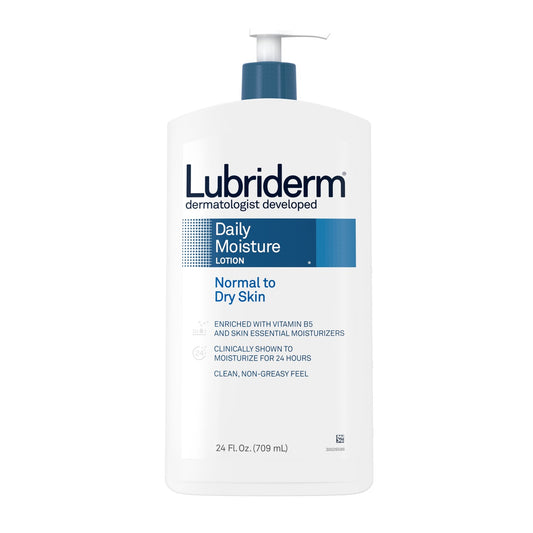 Lubriderm Daily Moisture Hydrating Lotion with Vitamin B5 24oz (709ml)