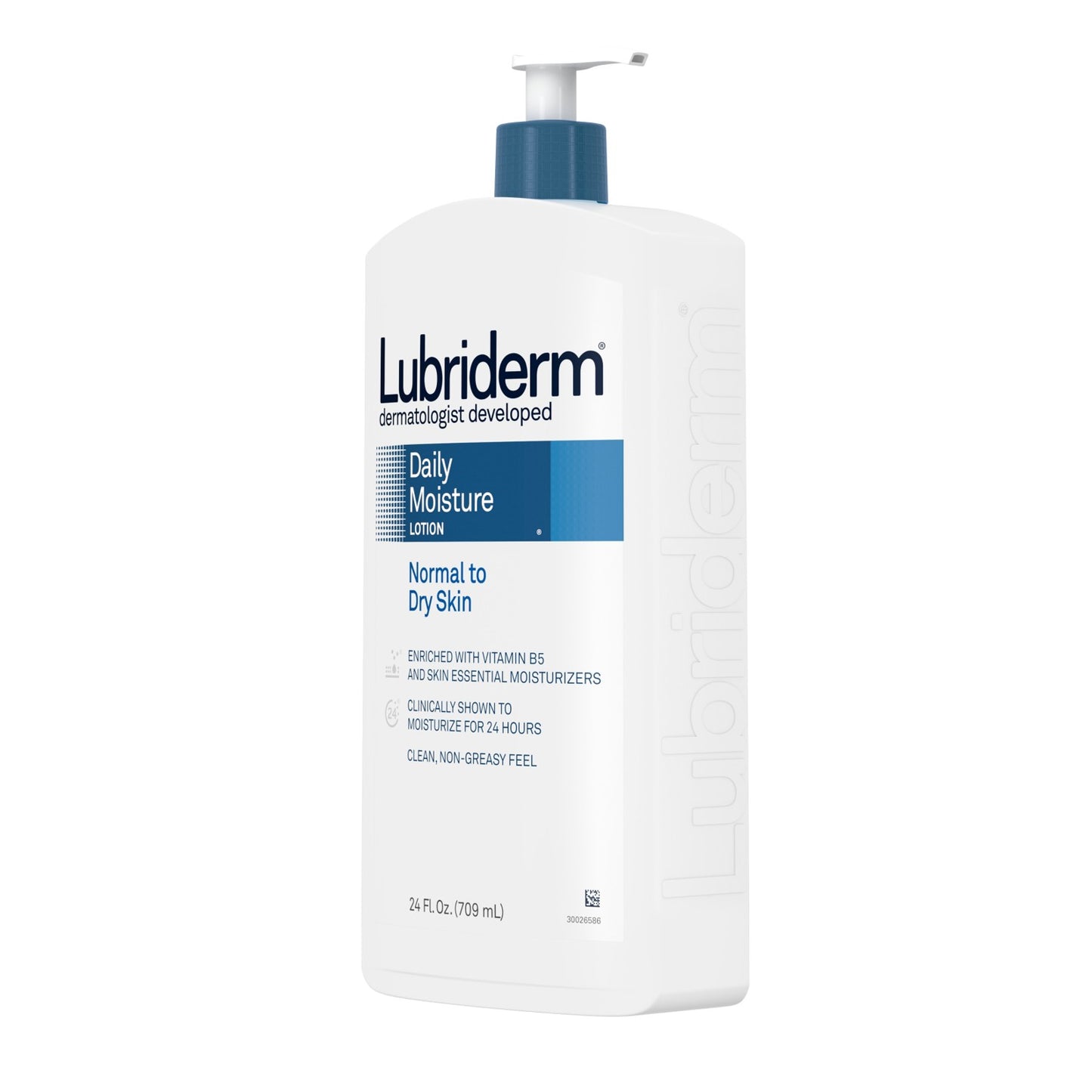 Lubriderm Daily Moisture Hydrating Lotion Vitamin 2 of 24oz , 1 of 6oz, 3 Pack