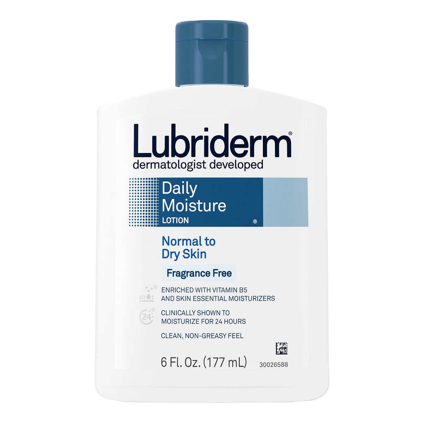 Lubriderm Daily Moisture Hydrating Lotion Vitamin 2 of 24oz , 1 of 6oz, 3 Pack