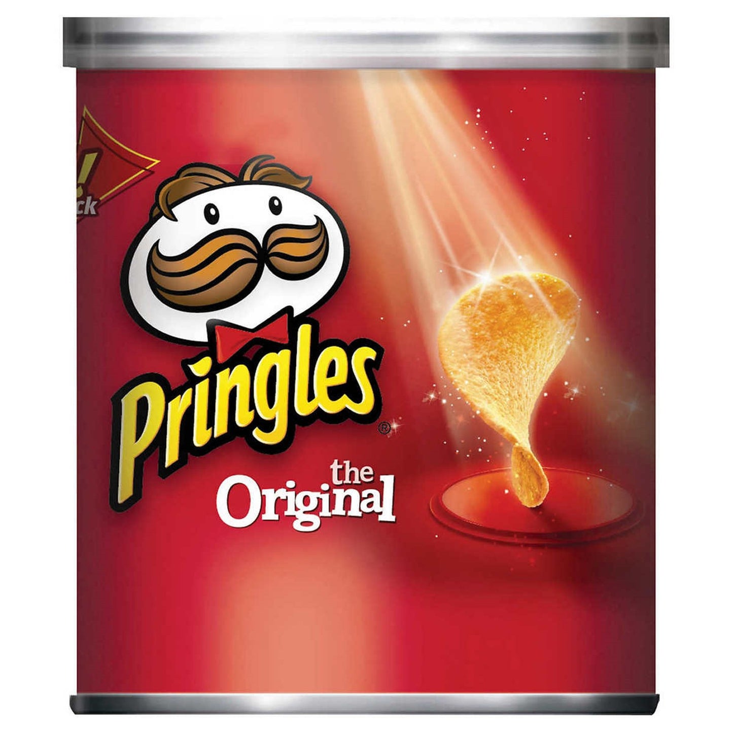 Pringles Potato Crisps, Original, Sour Cream,  Cheese 1.3 oz, 12 Can ea, 36-Pack