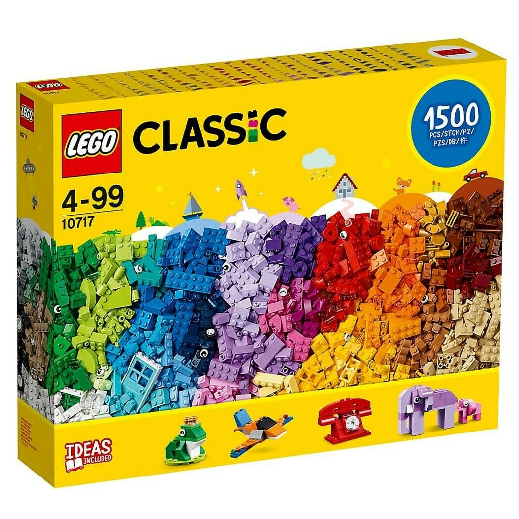 LEGO Classic 2020 10717 Bricks 1500 Piece Set Encourages Creativity in all Ages