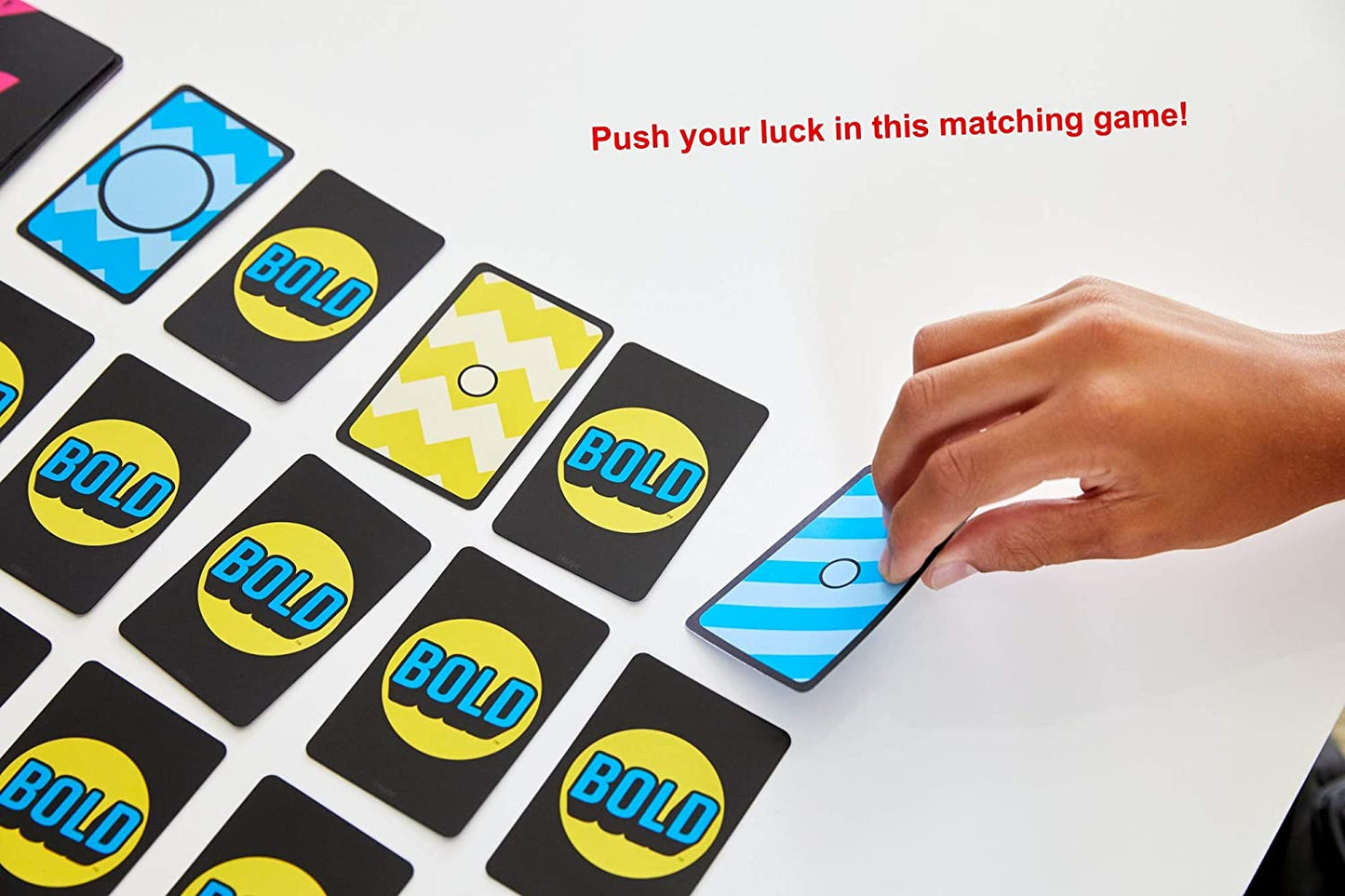 Mattel Card Game Bold To win the BOLD card game you need memory