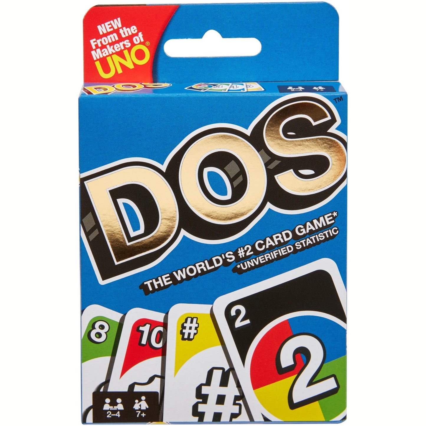 Mattel Card Game DOS Card Game From the Makers of UNO