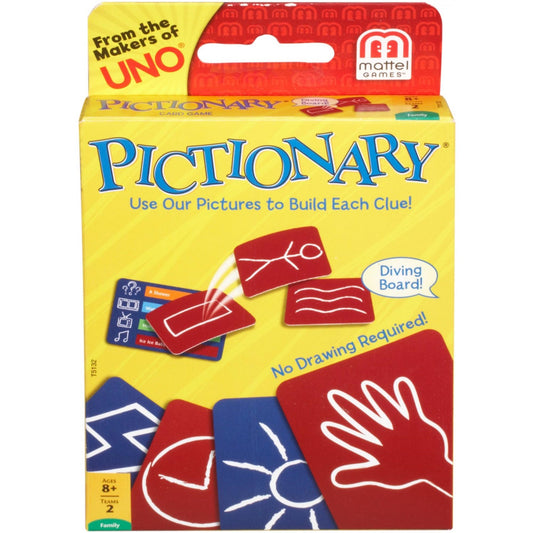 Mattel Card Game Pictionary the guess game!