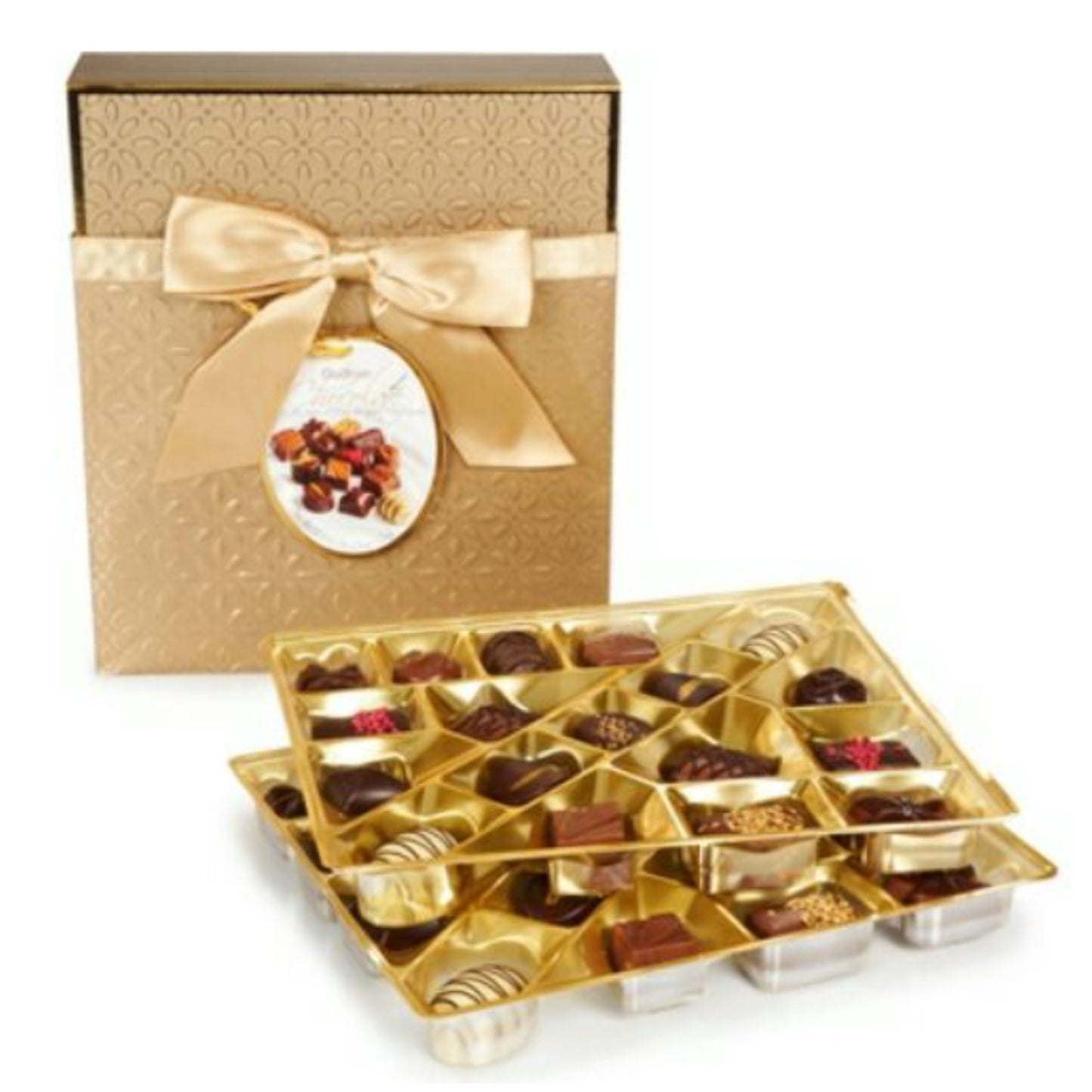 Gudrun Collection of Fine Belgian Chocolates Best Gift this Holidays - Gold Box