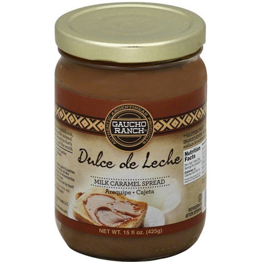 Gaucho Ranch Dulce De Leche Milk Caramel Spread, Arequipe, Cajeta 1.8 L, 2 Pack