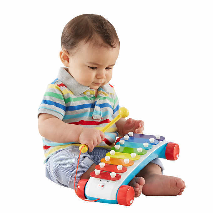 Fisher-Price Tap and Stack Develops Problem Solving Colorful Basics Bundle