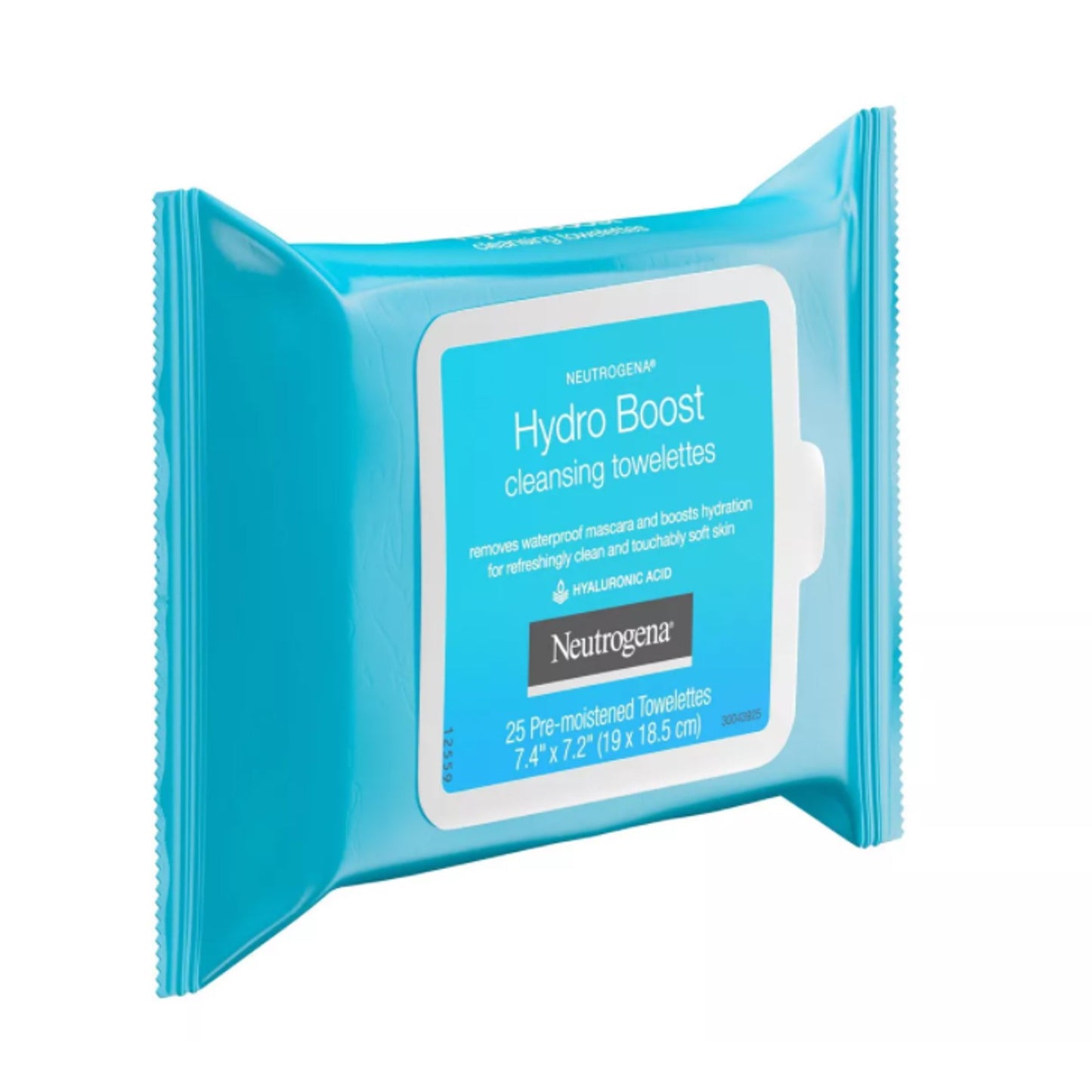 Neutrogena Hydro Boost Cleanser Facial Wipes 25 Count - 4 Pack
