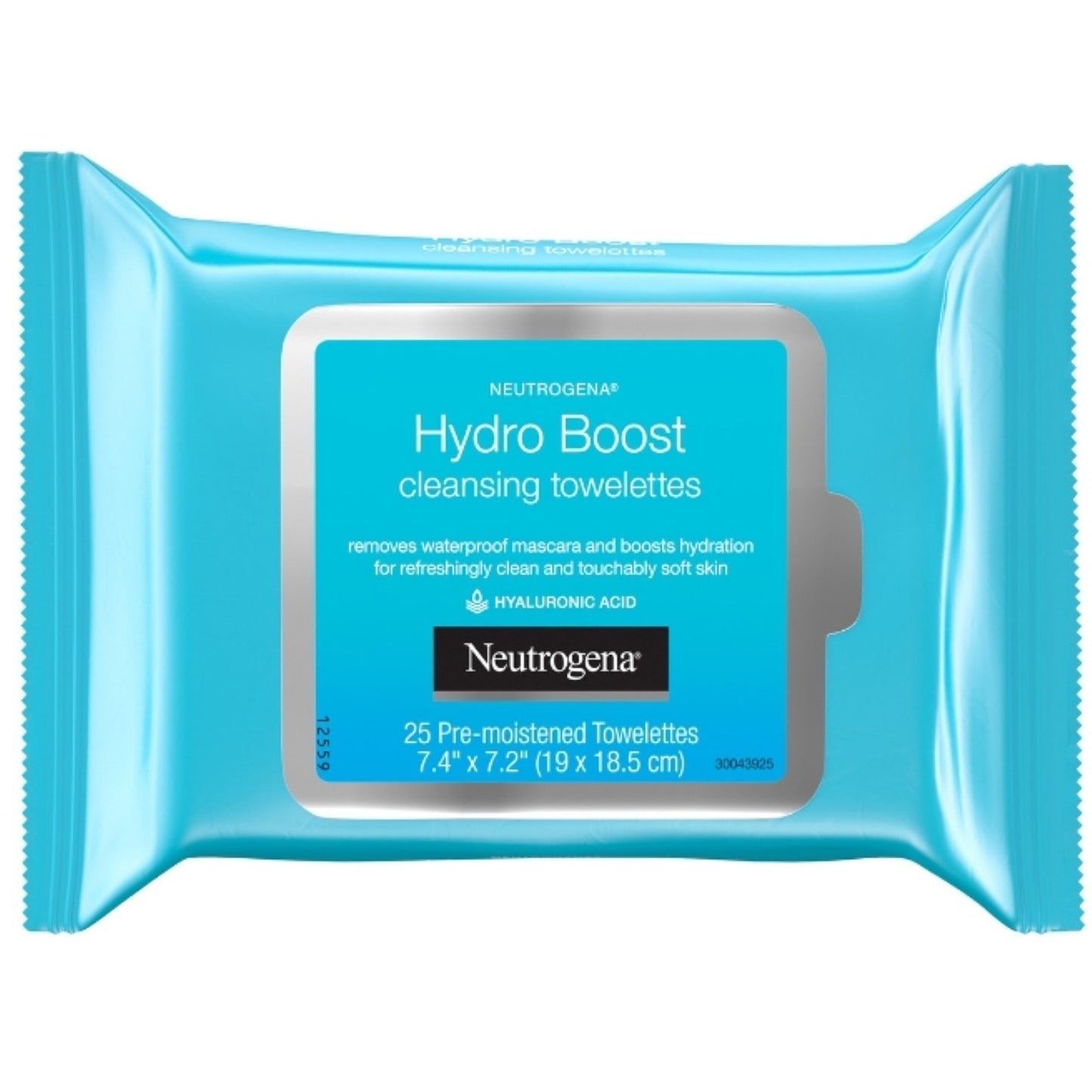 Neutrogena Hydro Boost Cleanser Facial Wipes 25 Count