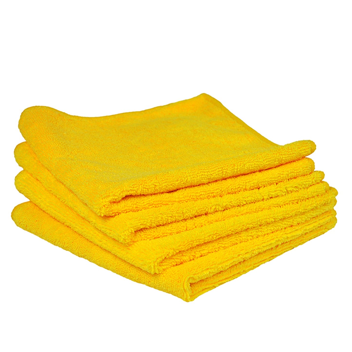 Kirkland Signature Ultra Plush Microfiber Towel, Yellow, 16 in x 16 in, 36 Pack