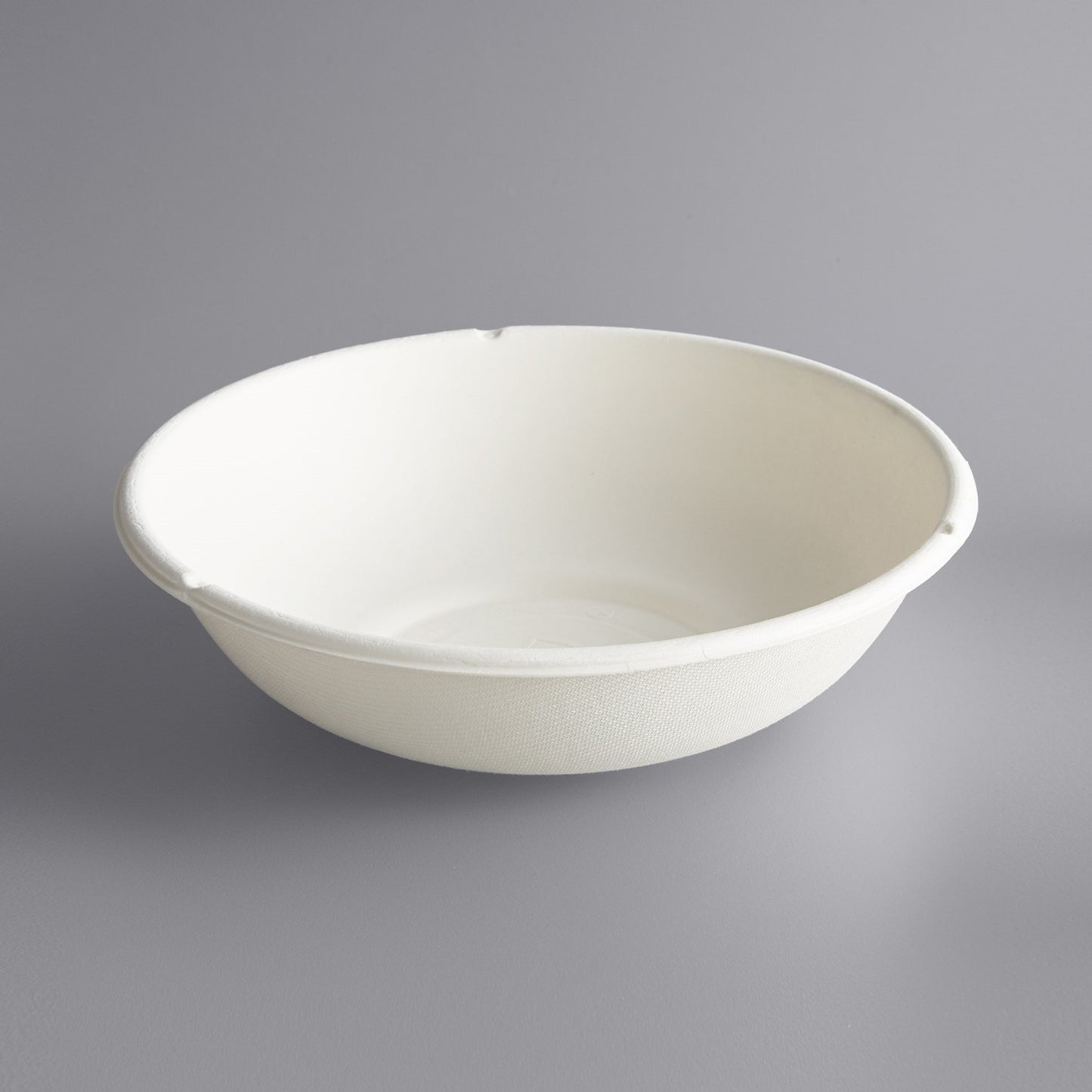 Take-Out Container Round Bowl 8" 32oz 1 Compartment Eco-Friendly Natural 300 Pack